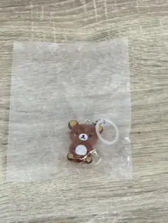 リラックマ クリアマスコットチャーム めじるしチャーム