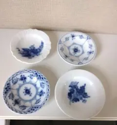 5枚✨希少✨マイセン ブルーオニオン 豆皿 ミニプレート 皿✨ドイツ