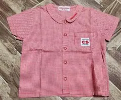 ミキハウス　CHIECO SAKU　チェックシャツ