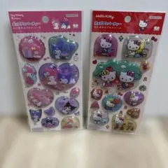 【正規品】ポップデコパーティー２枚セット マイメロ&クロミ・キティ