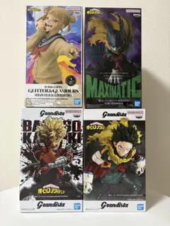 【箱あり】僕のヒーローアカデミア　ヒロアカ フィギュア　4つセット