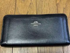 COACH ブラック レザー 長財布