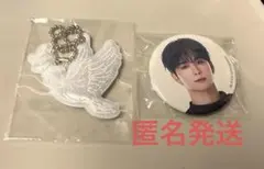 後藤威尊　イラストキーホルダー　ミニ缶バッジ