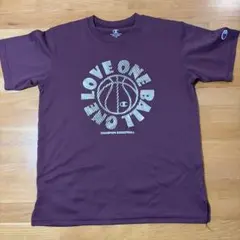Champion バスケットボール Tシャツ パープル