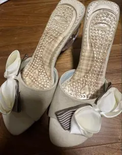 d*7様 【used品】箱無しジーザスディアマンテ リボン ミュール d*7様 【used品】箱無しジーザスディアマンテ リボン ミュール - メルカリ