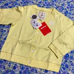 新品　ミキハウス　リーナ　カーディガン　100