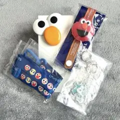 2014年USJ セサミストリート 4点セット エルモ クッキーモンスター