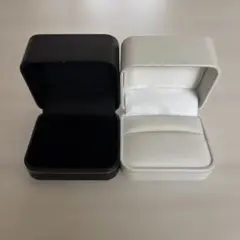 ジュエリーボックス 黒と白 2個セット