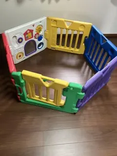 Kid's Land ベビーサークル 知育パネル付き