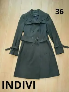 INDIVI インディヴィ　コート　トレンチ 36
