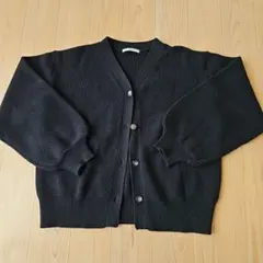 カーディガン レディース リブ編み