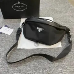 PRADA ボディバッグ ブラック ナイロン