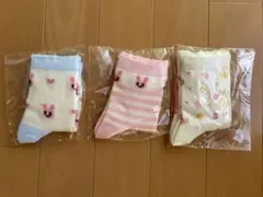 ミキハウス ベビー靴下セット 3足