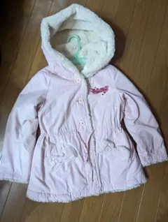 メゾピアノ　リバーシブル　ピンク アウター　コート　裏ボア 130