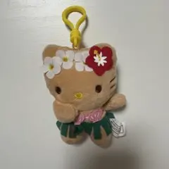 ハワイ　日焼けキティ　ストラップ　キーホルダー