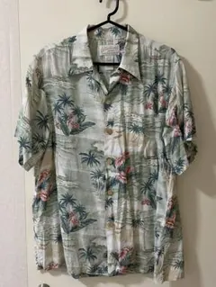 l*a様 80年代　アメリカ製　オープンカラー　アロハシャツ　レーヨン