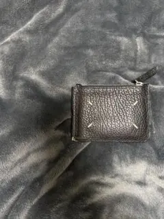 Maison Margiela ブラックレザー マネークリップ　財布