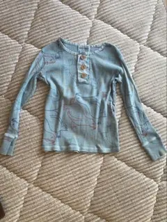 BOBO CHOSES 魚プリント 長袖カットソー 2-3歳