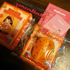 mellojoy　和風チキンカツバーガー　スクイーズ　メロジョイ