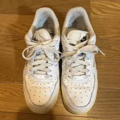 Nike Air Force 1 ホワイト スニーカー23.5cm
