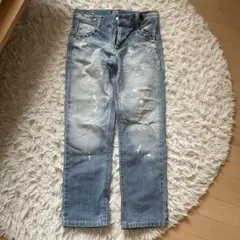 C-SEVENTEEN ダメージデニムパンツ S