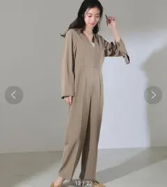 Demi-Luxe BEAMS Vネック オールインワン - メルカリ