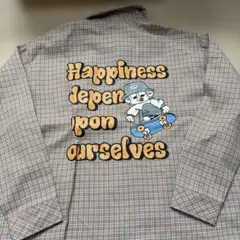 OGGETTO カラーシャツ チェックシャツ ラップ