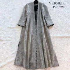 美品♡VERMEIL par iena サイドスリットコート ブラウン　38 美品♡VERMEIL par iena サイドスリットコート ブラウン 38