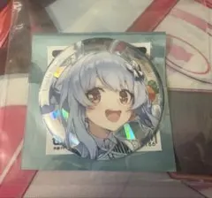 ホロライブ 7thfes ホログラム缶バッジ 兎田ぺこら