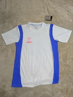 PUMA スポーツ Tシャツ ホワイト/ブルー