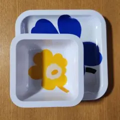 【廃盤】マリメッコ　ZAK　メラミン食器2点セット　 　marimekkoのサムネイル