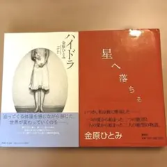 星へ落ちる、ハイドラ 金原ひとみ 単行本2冊