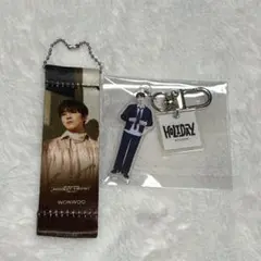 SEVENTEEN ウォヌ HOLIDAY アクリルキーホルダー ガチャ