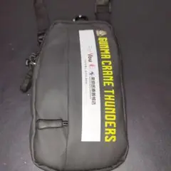 GUNMA CRANE THUNDERS ショルダーバッグ ブラック