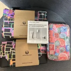 jal アメニティ　資生堂メン　スキンケアキット　まとめ売り