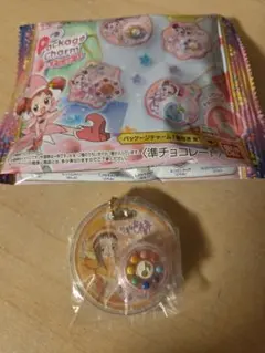おジャ魔女どれみ　パッケージチャーム&チョコボーロ　はずき見習いタップ