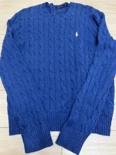 Ralph Lauren ケーブル編み　綿100%セーター