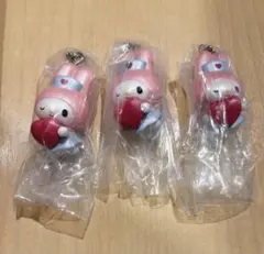 サンリオ ナーススイングマスコット マイメロディ キーホルダー 3個セット