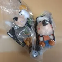 【２個セ】グーフィー ぬいぐるみセット