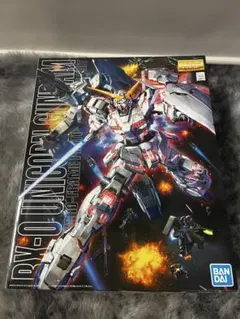 MGユニコーンガンダム 組み立て途中
