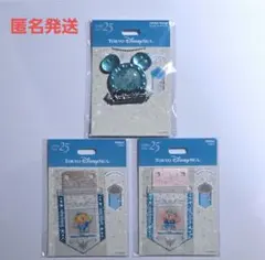 ディズニーシー　25周年　ジュビリーバッジ　リボン　ダッフィー シェリーメイ