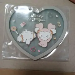 TWICEコースター フラットガシャポン】TWICE LOVELYS × SANRIO CHARACTERS クリア