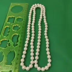 ホワイトパールネックレス ロングタイプ