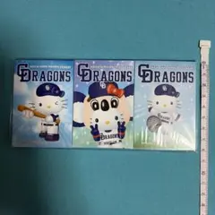 サンリオ　中日ドラゴンズ　ドアラ　ハローキティ　メモ帳　3個　セット サンリオ 中日ドラゴンズ ドアラ ハローキティ メモ帳 3個 セット