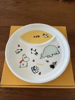 ムーミン 仕切り付き子ども用プレート