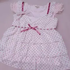 エミリーテンプルキュート♡ドット柄シフォンキャミソールチュニック♡のサムネイル