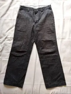 Standard California ブラックシャンブレーワークパンツ　W３０のサムネイル