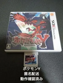 ポケモン ポケットモンスター Y 3DS ソフト ①