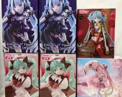 初音ミクフィギュア 5種セット 桜ミク 雪ミク クロミ シャアザク