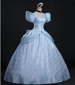 ディズニーハロウィン 仮装 衣装 シンデレラ風ドレス 3点セット